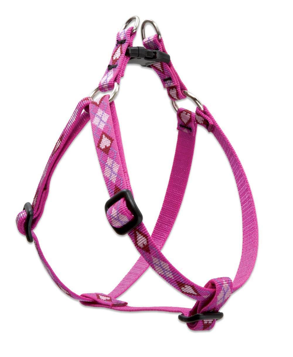 Lupine Puppy Love Patterned Step-In Dog Harness