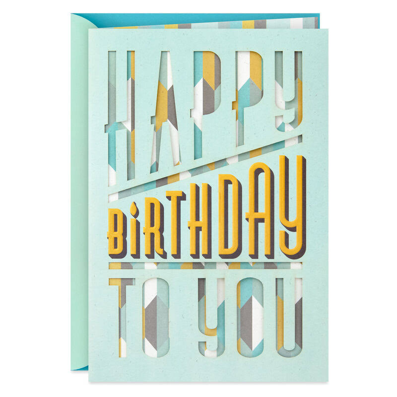 You Deserve All The Happiness Birthday Card for Him