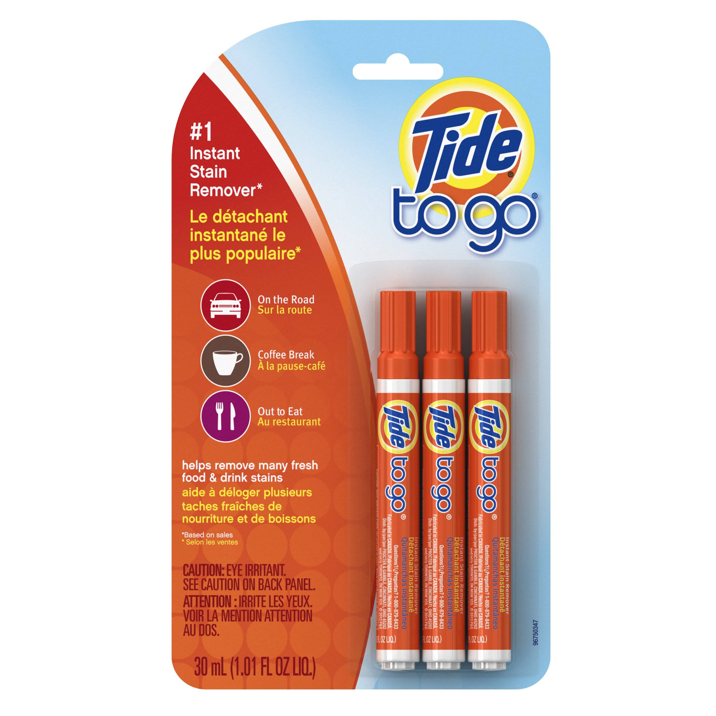 Tide To Go Instant Stain Remover - x3