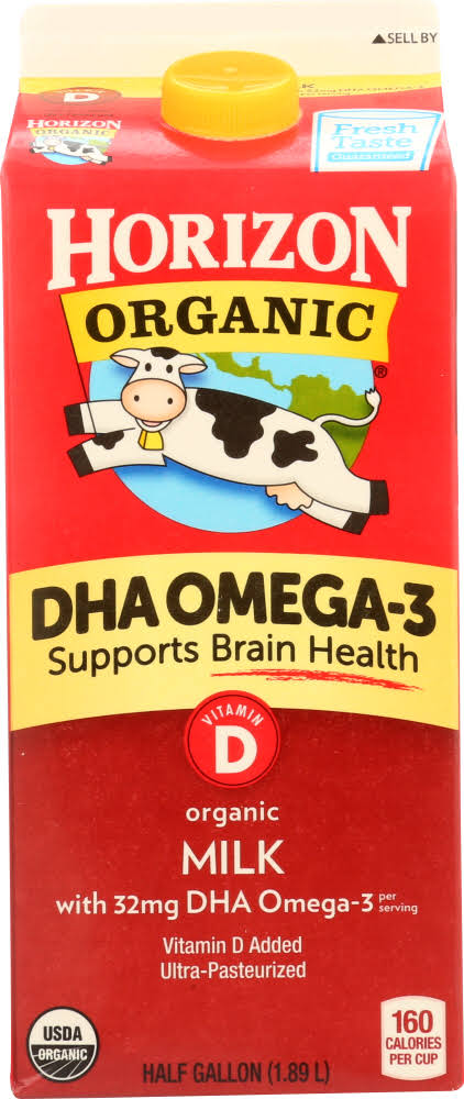 Horizon Organic Vitamin D Milk - 1/2gal