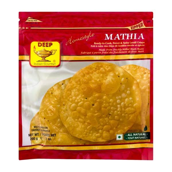 Deep Homestyle Mathia Ready-To-Cook Sweet & Spicy Lentil Crisps - 7 oz