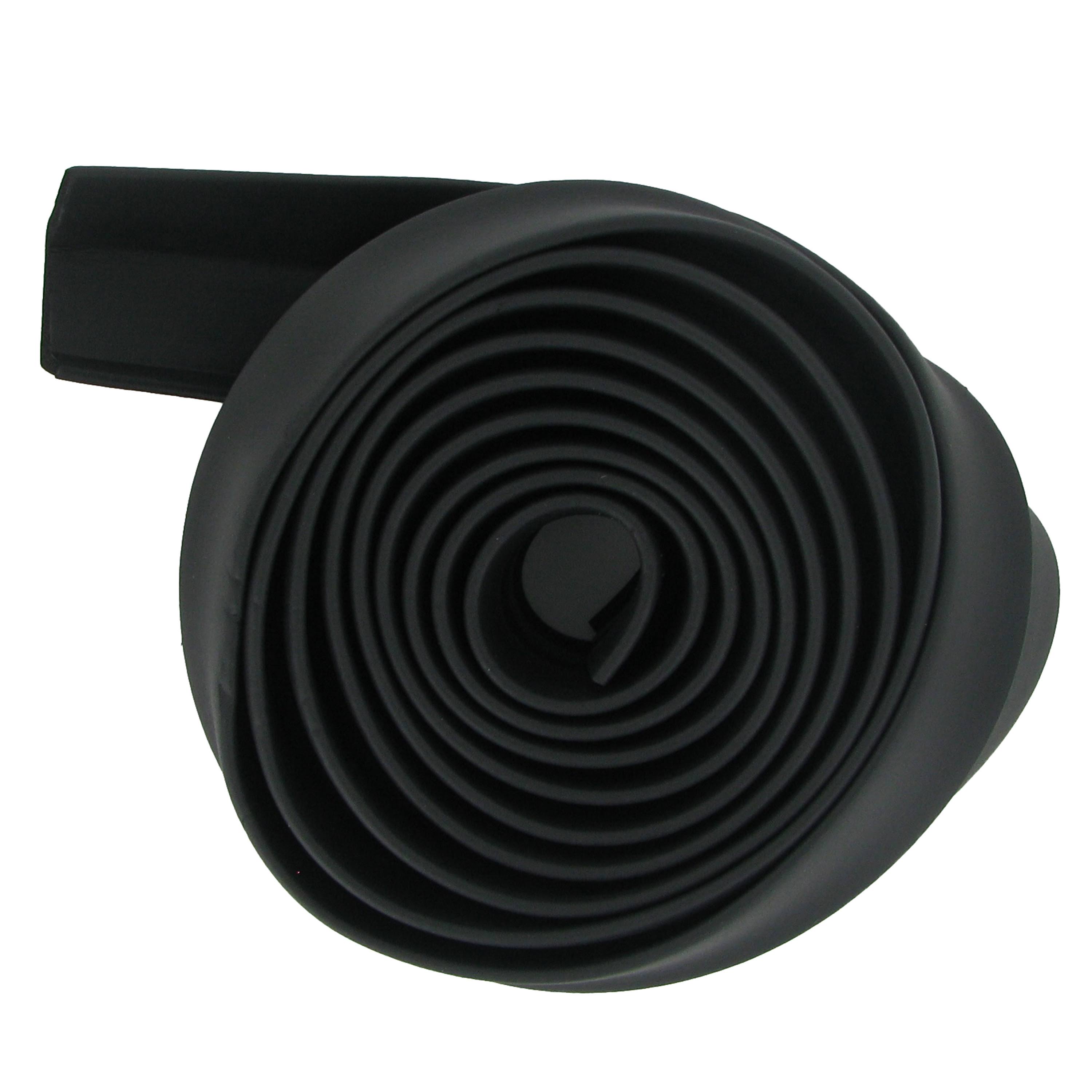 Frost King G9 Nail On Rubber Garage Door Bottom Seal - 2 1/4" x 9', Black