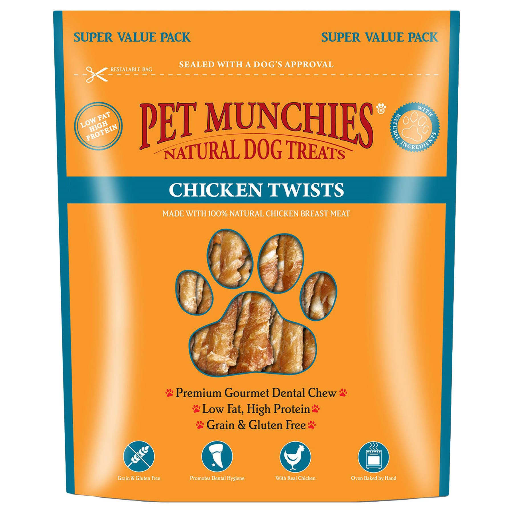 Pet Munchies Chicken Twists - 290g