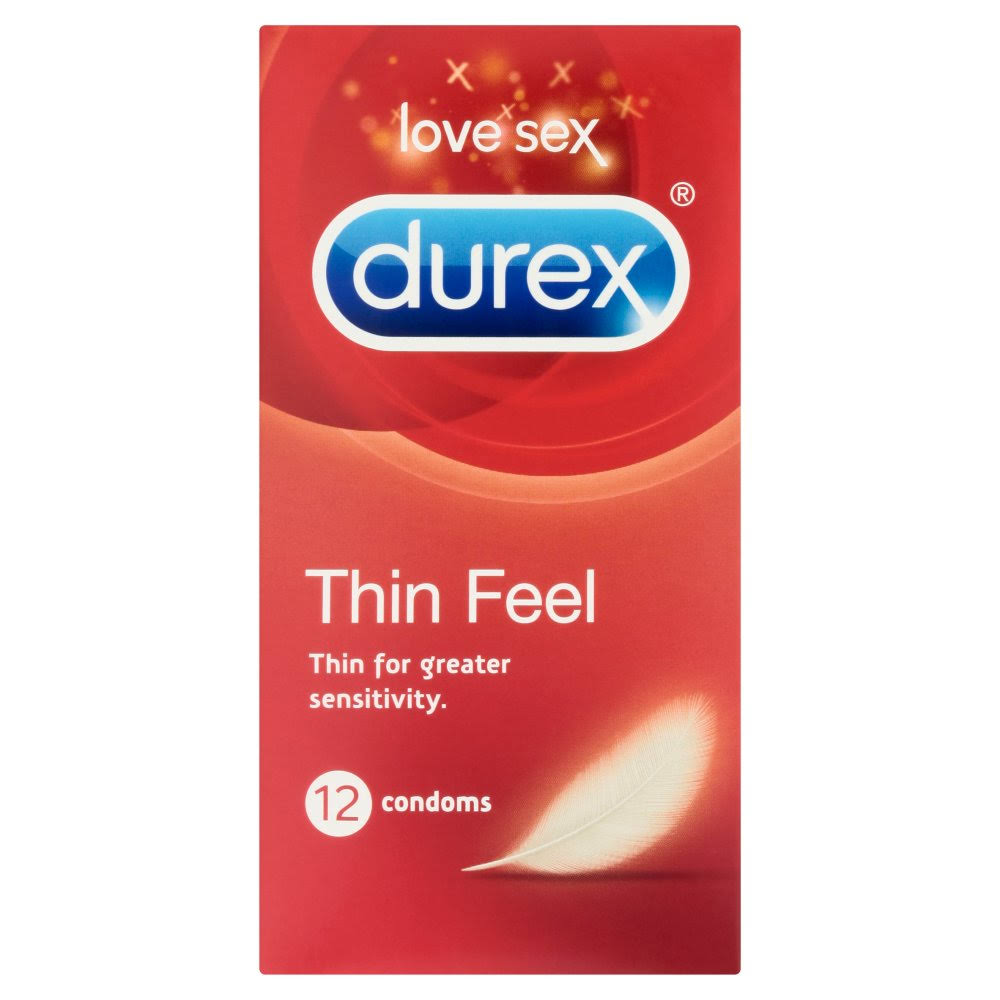 Durex Thin Feel Condoms - 12pcs