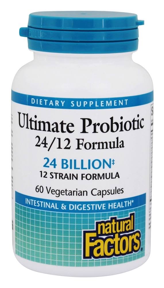 Natural Factors Ultimate Probiotic Clinical Strength 24 Billion