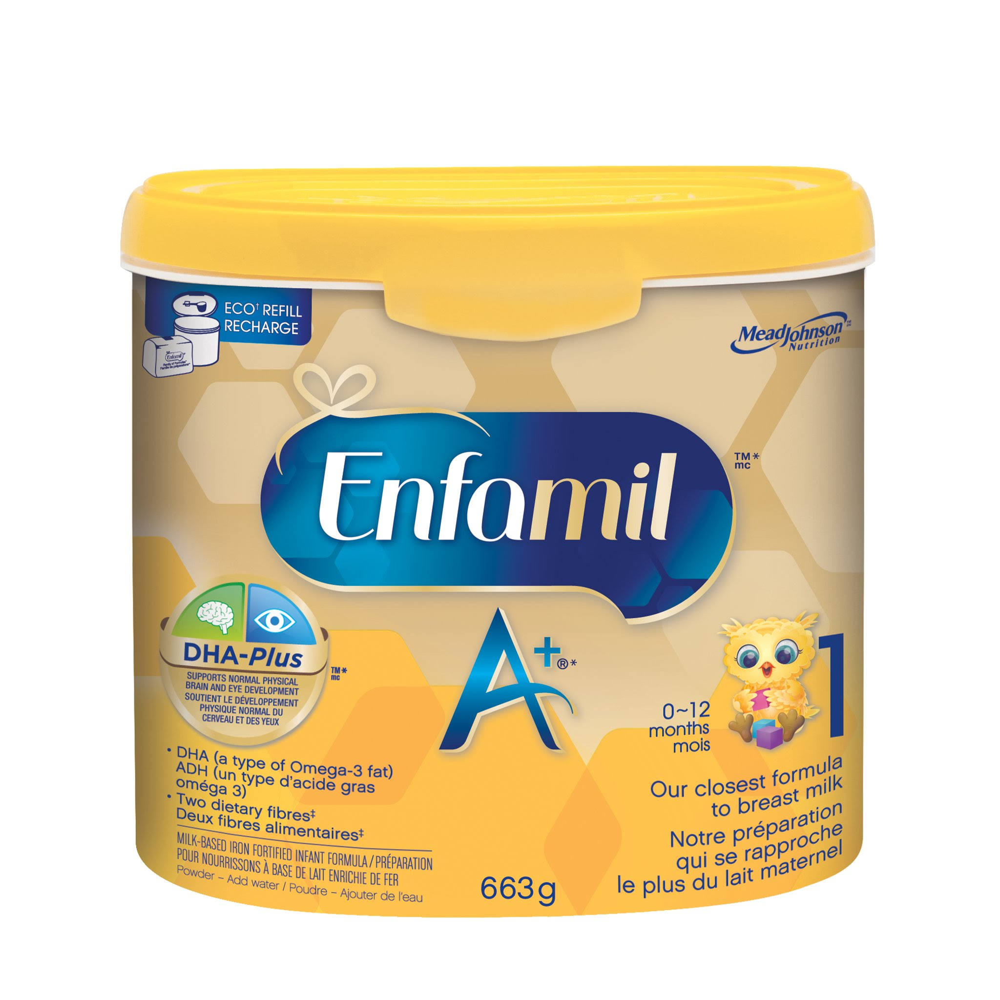 Enfamil A+ Baby Formula Powder Tub - 663g