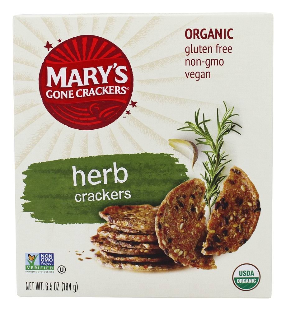 Mary's Gone Crackers - Herb, 6.5oz