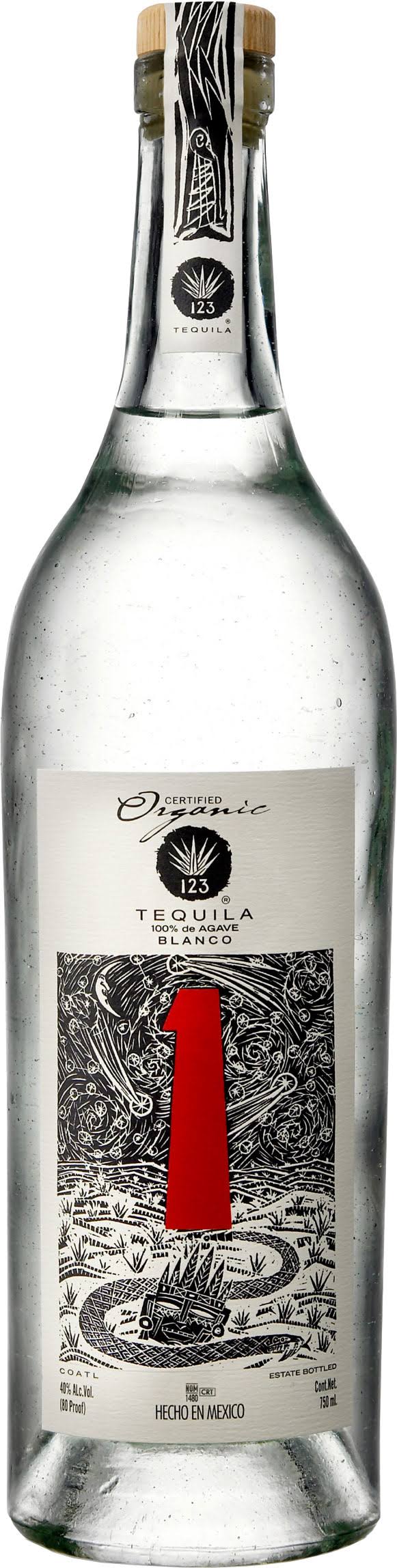 123 Organic Blanco Tequila