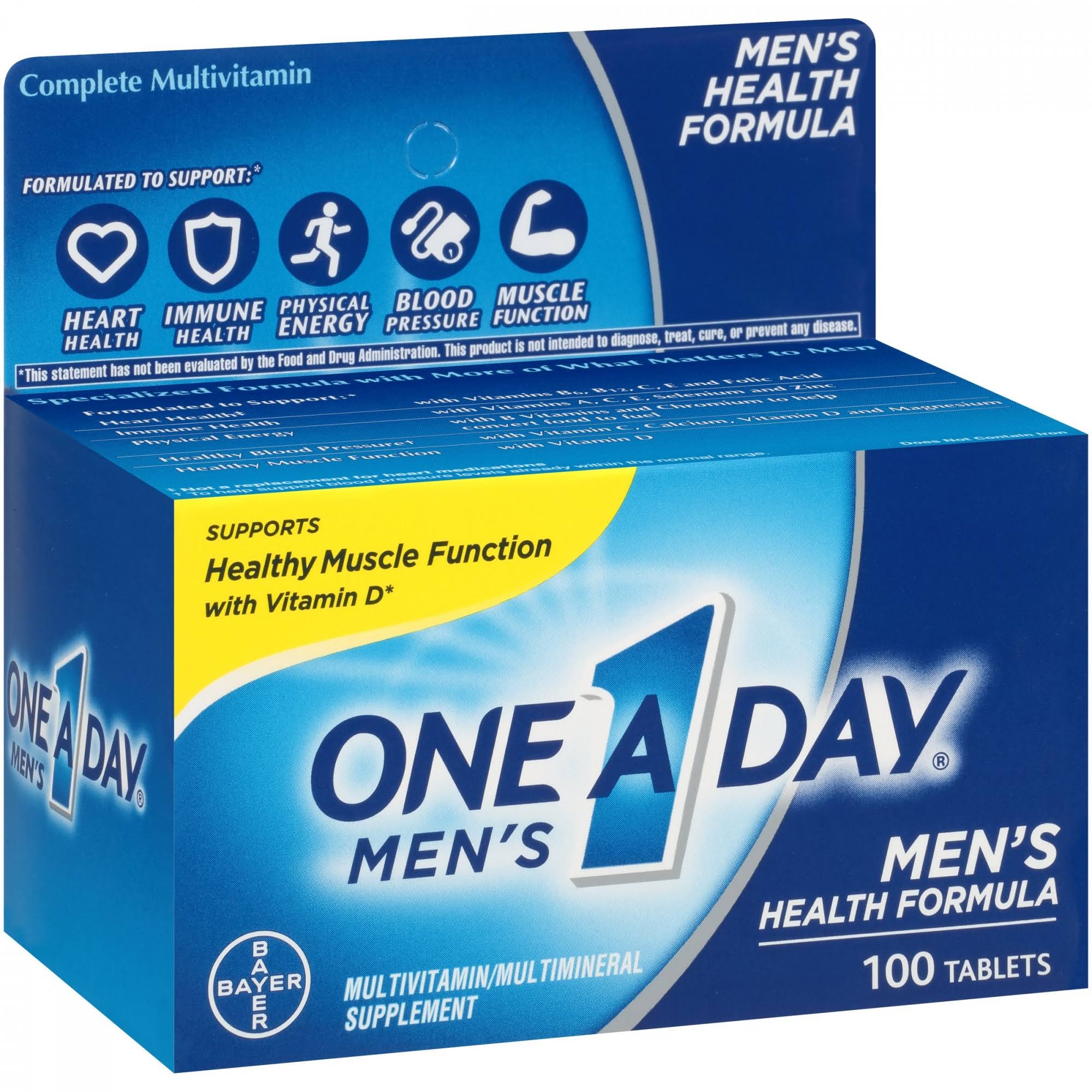 One-A-Day Men's Multivitamin Dietary Supplement - 100 Tablets