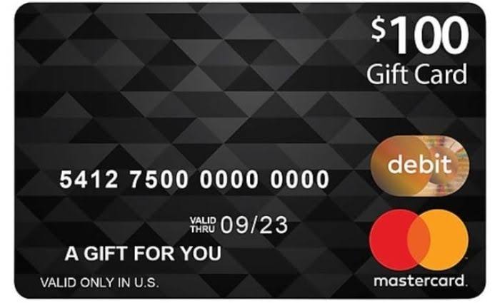 Master Card Gift Card - 1 Count - America's Food Basket- New Britain - Delivered by Mercato