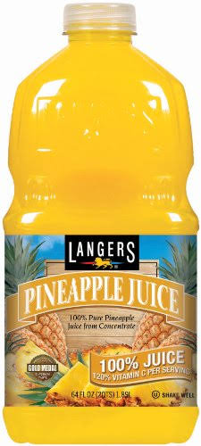 Langers Pineapple Juice - 64oz
