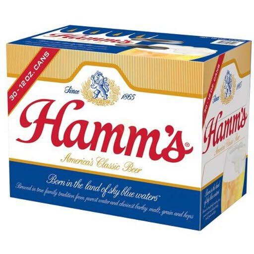 Hamm's Beer - 30 Pack