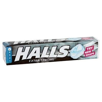 Halls 10pk. Extra Strong