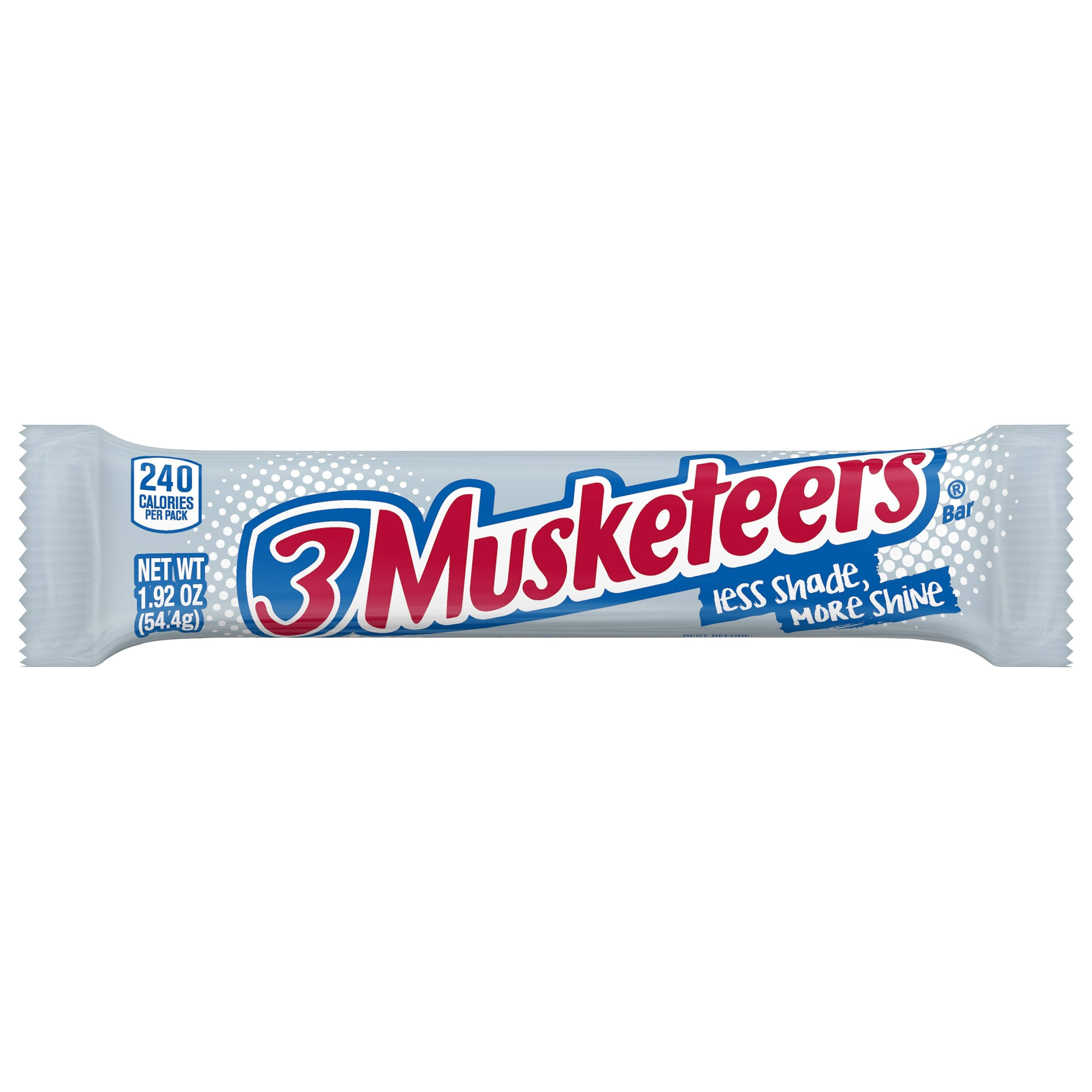 3 Musketeers Chocolate Candy Bar - Singles, 36 Count