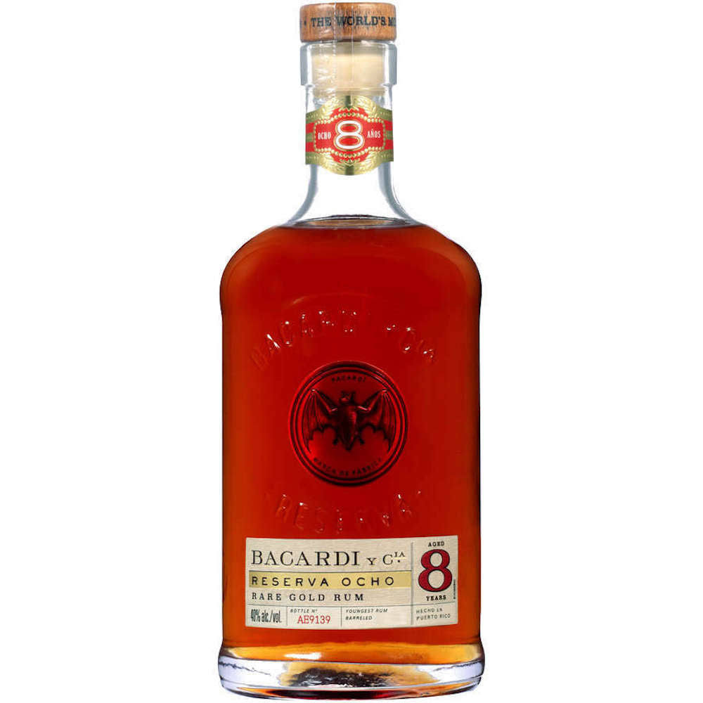Bacardi 8 Year-Old Ron Reserva Añejo Superior Rum - 750ml