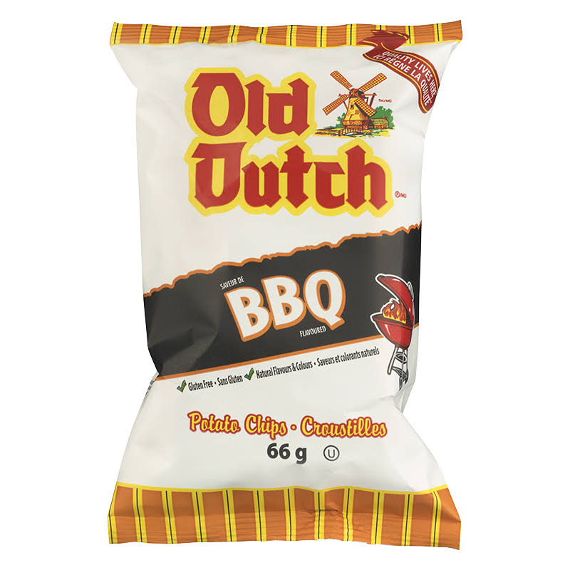 Old Dutch Barbeque Chips - 66g