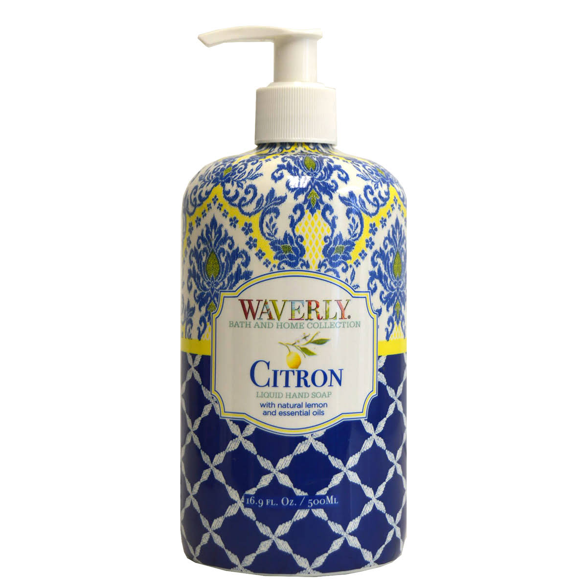 Waverly Premium Hand Soap, Citron, 16.9 oz
