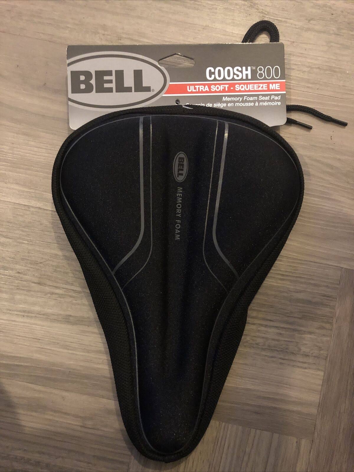 Bell Unisex's Coosh 800 Memory Foam Bicycle Seat Pad Bike, Black, 1