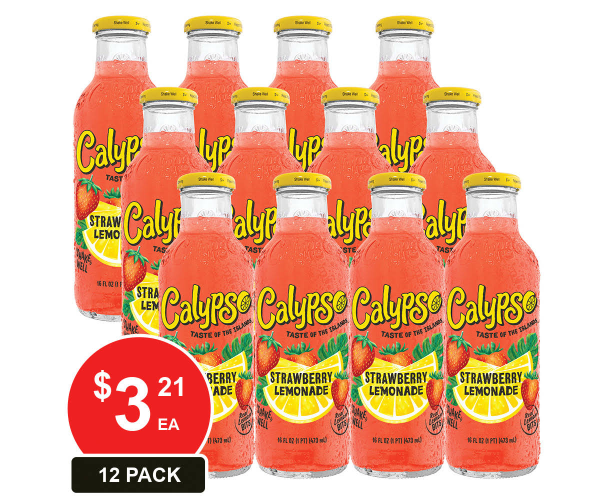 Calypso 473ml Strawberry Lemonade