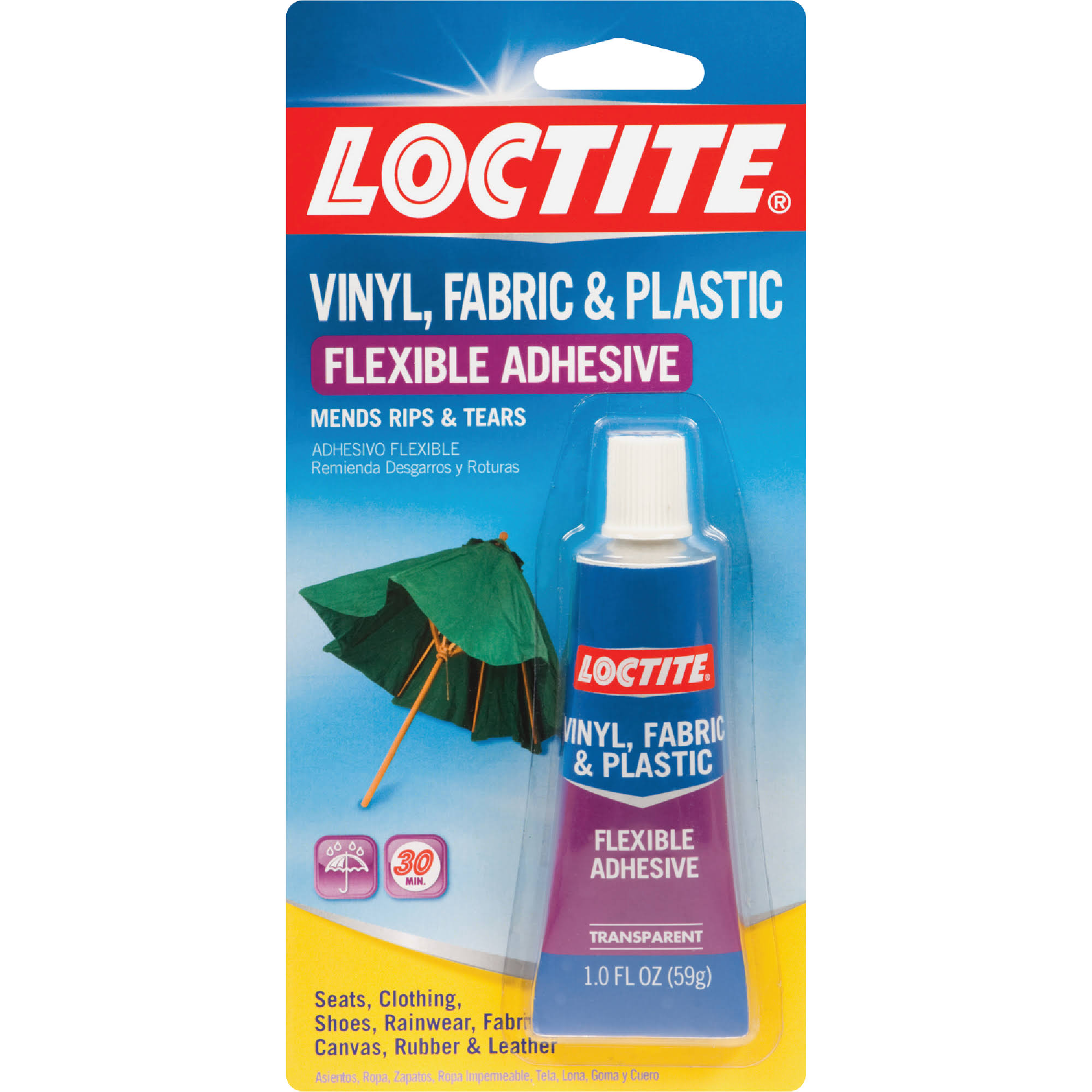 Loctite Vinyl, Fabric & Plastic Flexible Adhesive - 59g