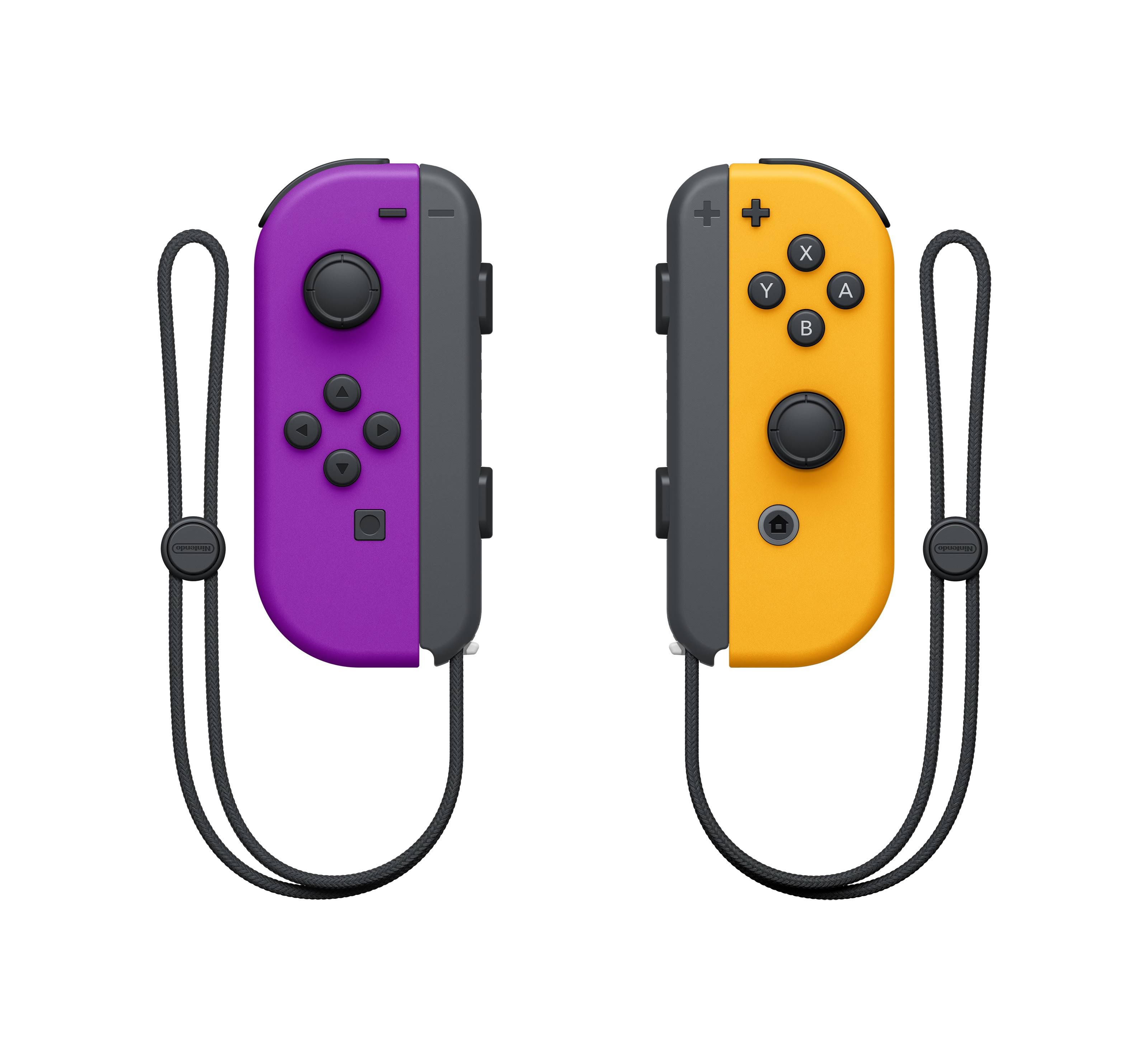 Nintendo Joy-Con Pair - Neon Purple/Orange Switch