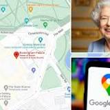 Google Maps makes sombre change after the Queen's death