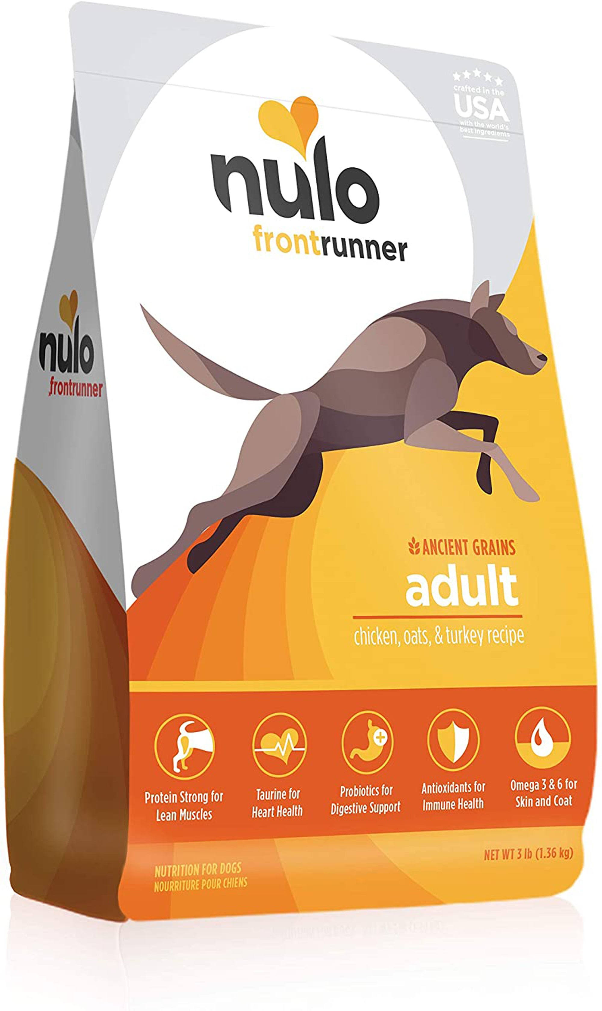 Nulo Frontrunner Chicken Oats & Turkey Dry Dog Food, 11 lbs