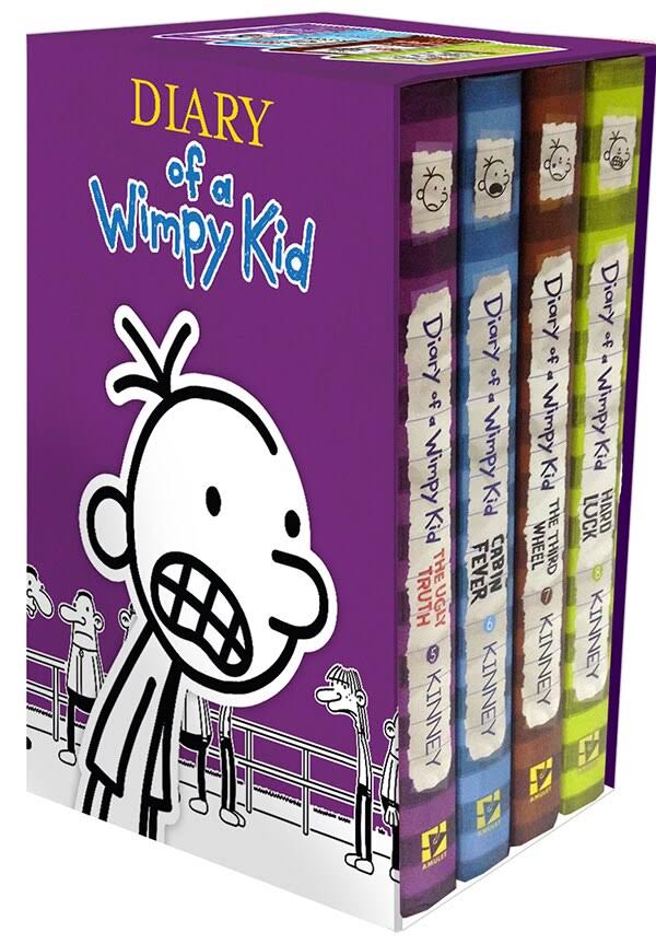 Diary of a Wimpy Kid Box of Books 5 to 8 - Jeff Kinney