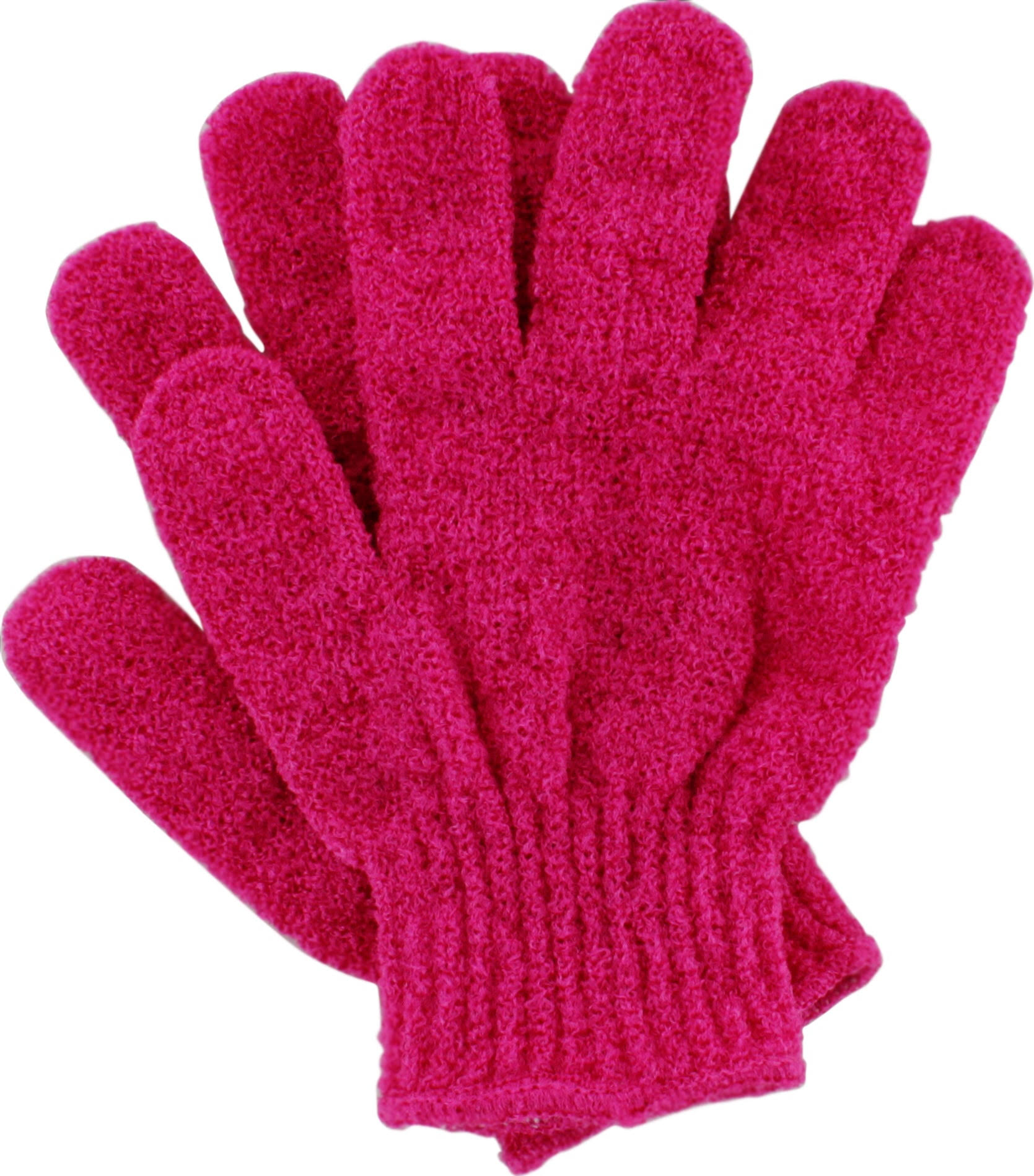 Cocoa Brown Pink Exfoliating Gloves