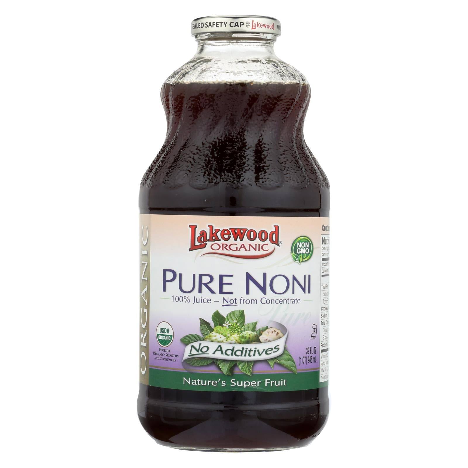 Lakewood Organic Pure Juice Noni 32 fl oz