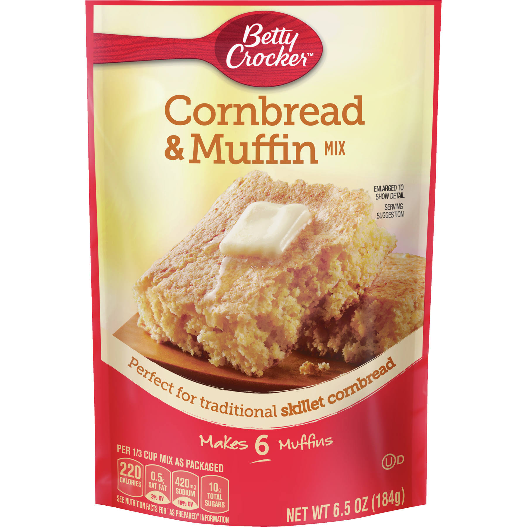 Betty Crocker Cornbread & Muffin Mix - 6.5oz