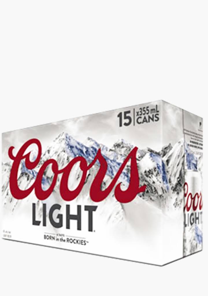 Coors Light - 15 X 355ML