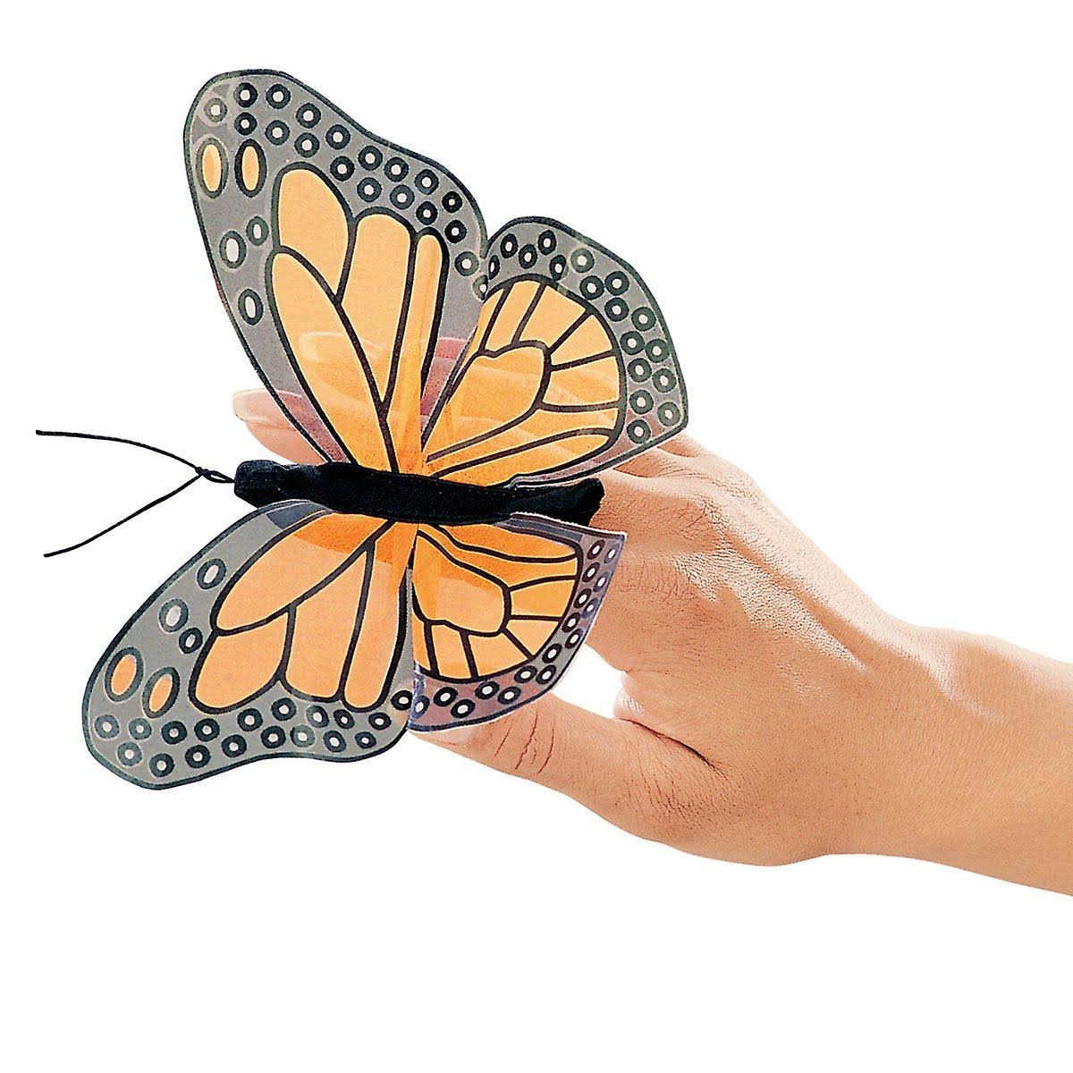 Folkmanis Finger Puppet - Monarch Butterfly