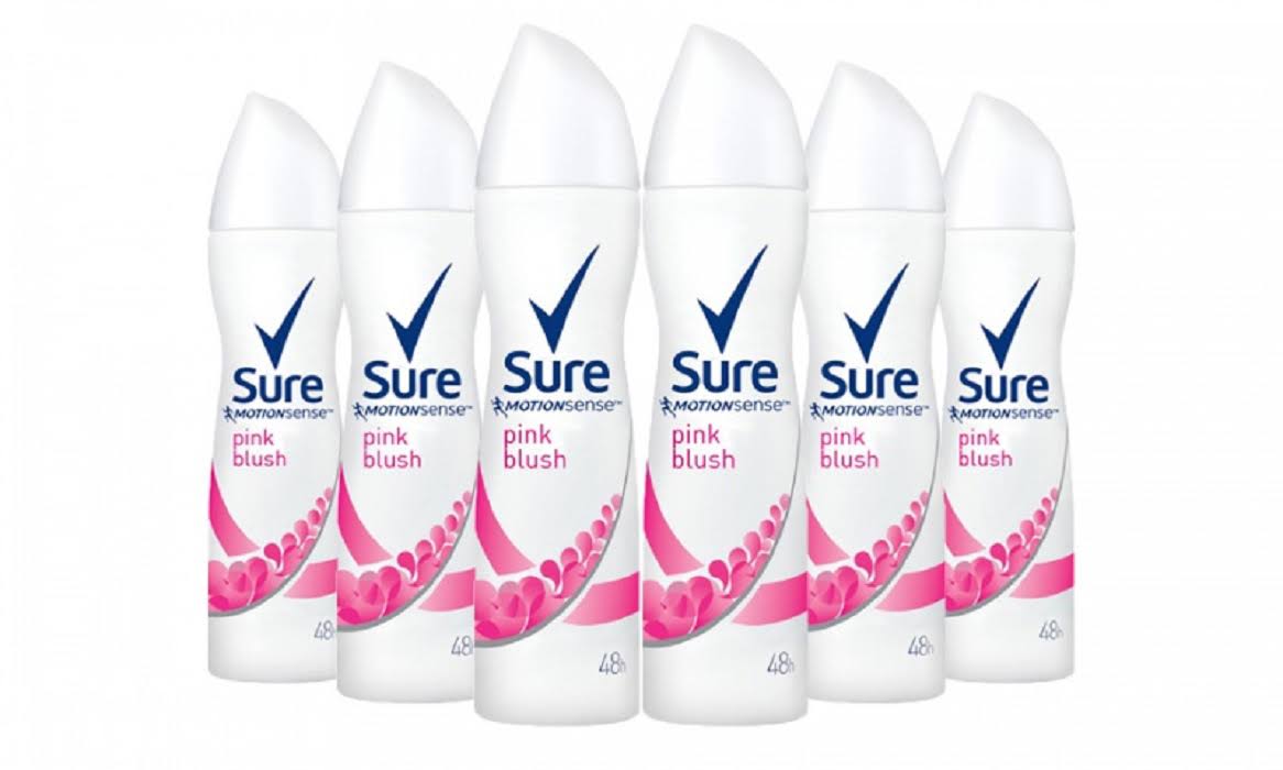 Sure Women Antiperspirant Deodorant - Pink Blush, 250ml