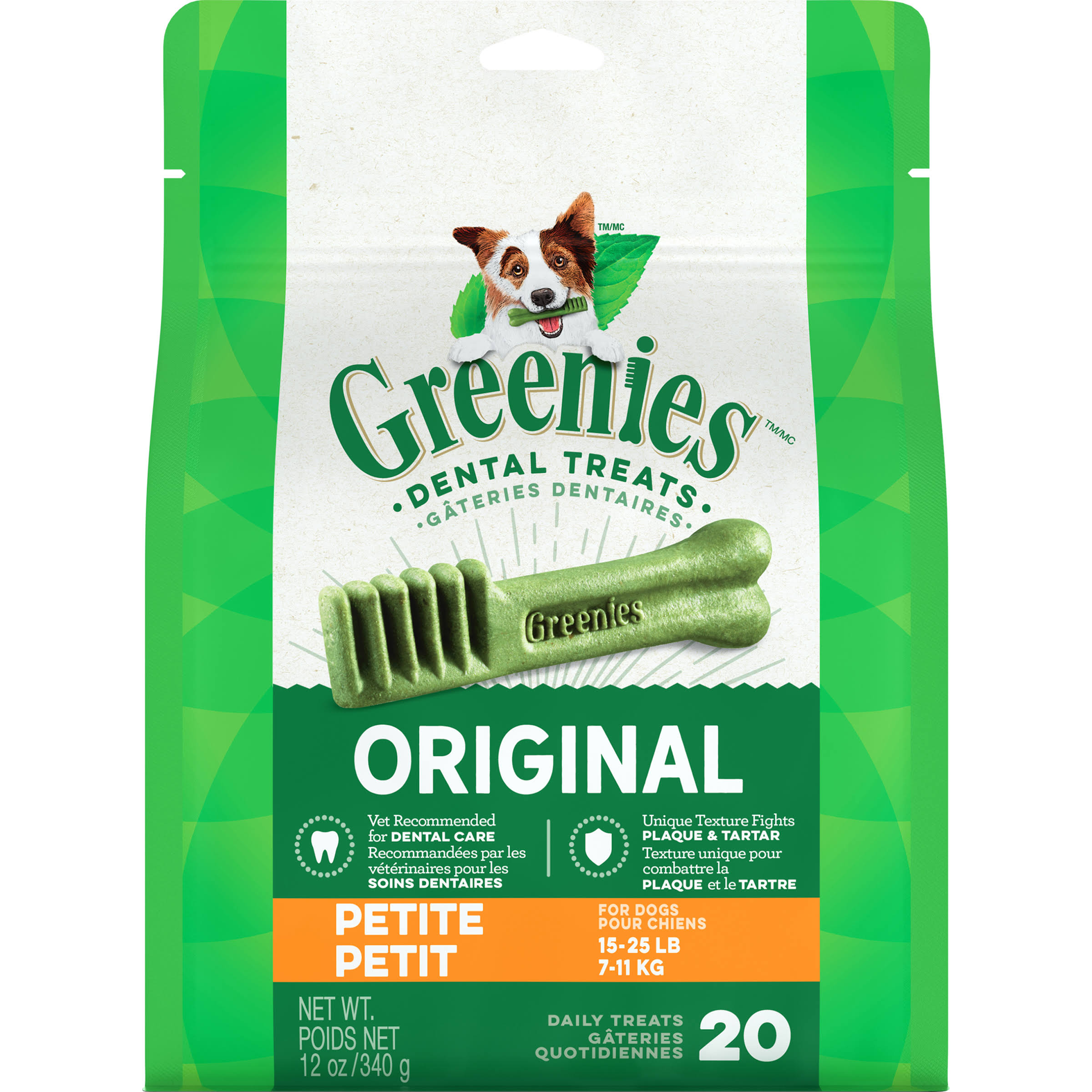 Greenies Treat-Pak for Dogs - 12oz, Petite