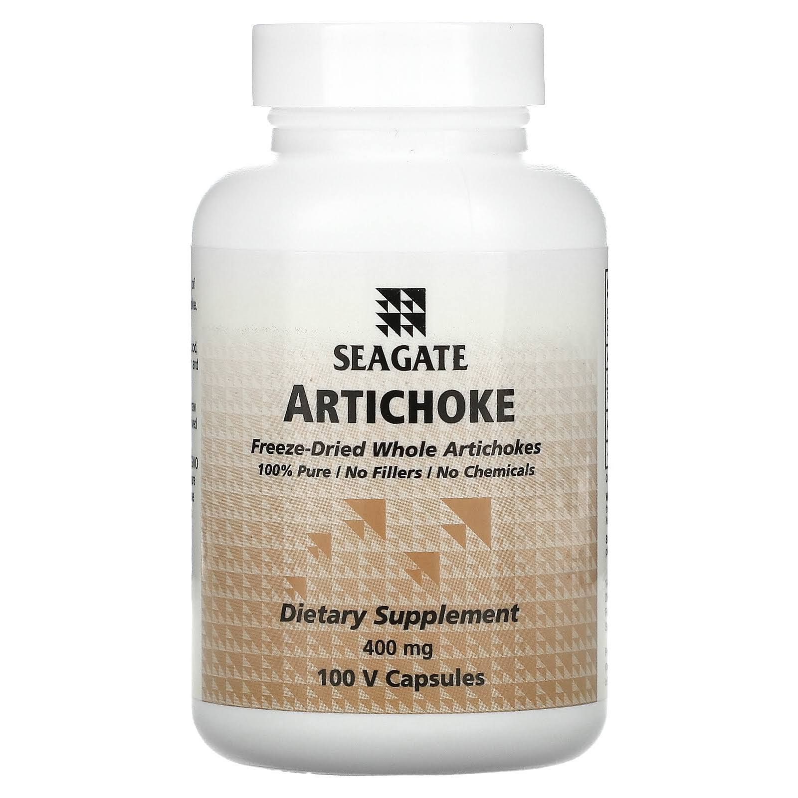 Seagate Artichoke Supplement - 400mg, 100 Veggie Caps