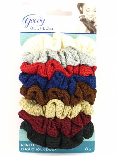 Goody Ouchless Shimmery Hair Scrunchies - 8 Pack