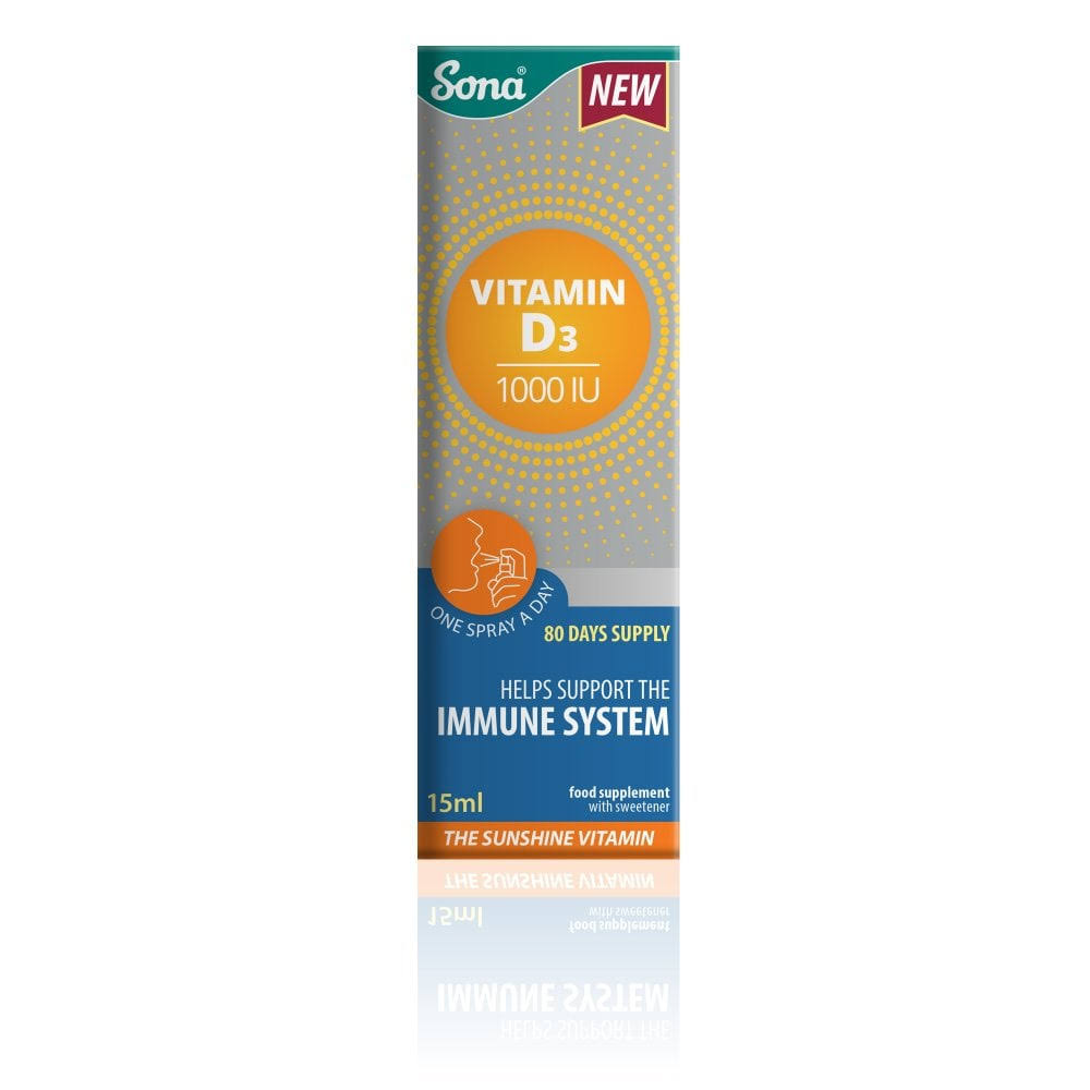 Sona Vitamin D3 - Oral Spray 15ml