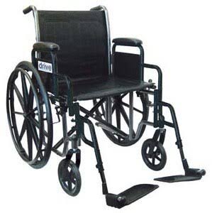 Drive Medical Silver Sport 2 Wheelchair - 20"