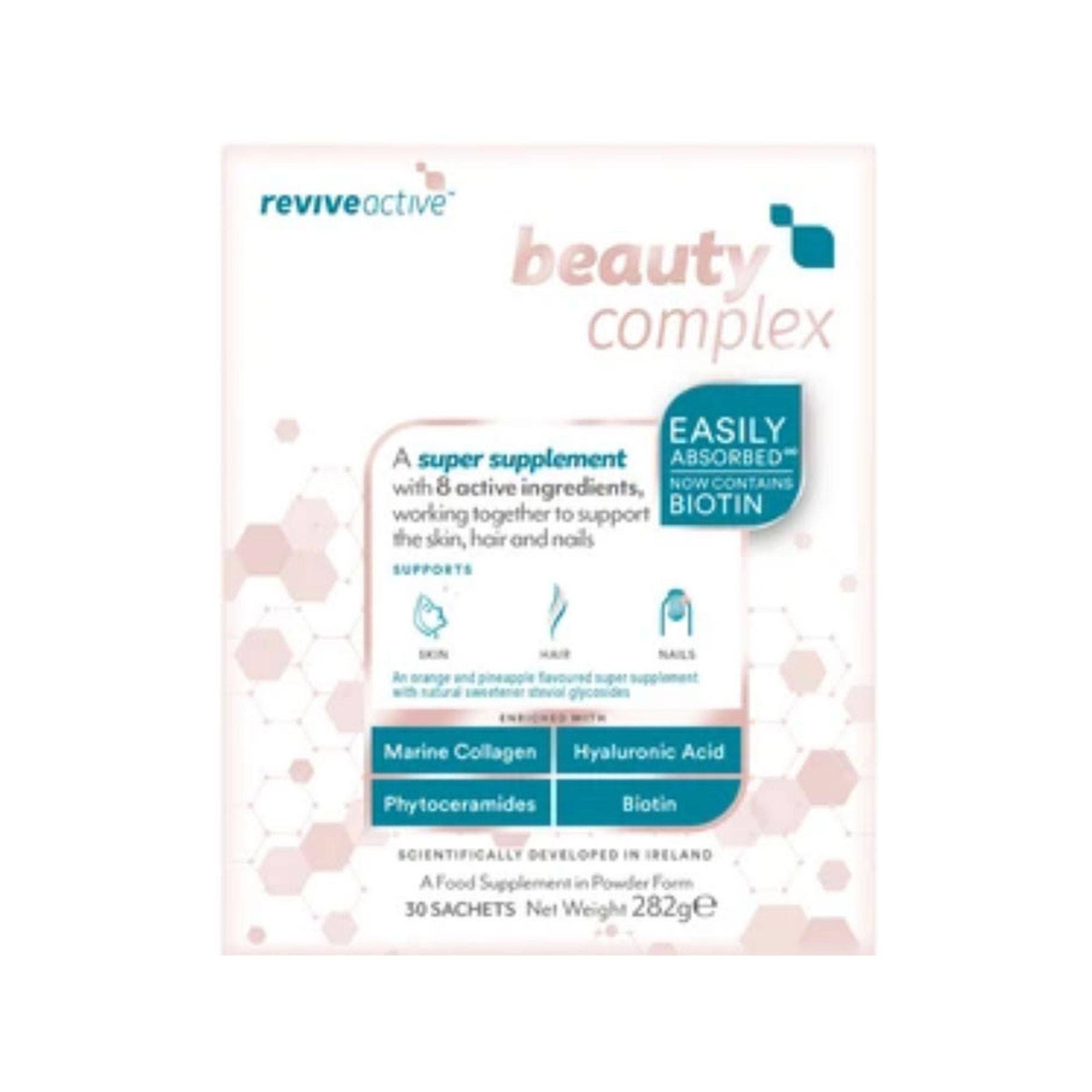 Beauty Complex Super Supplement by Revive Active | 8 Active Ingredients