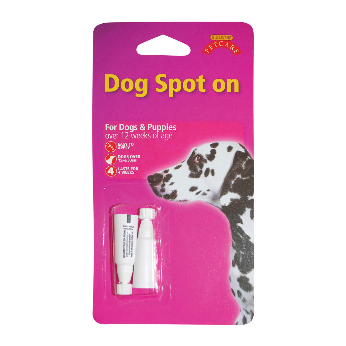 Gullivers Petcare Dog Spot On - For Large Dogs and Puppies