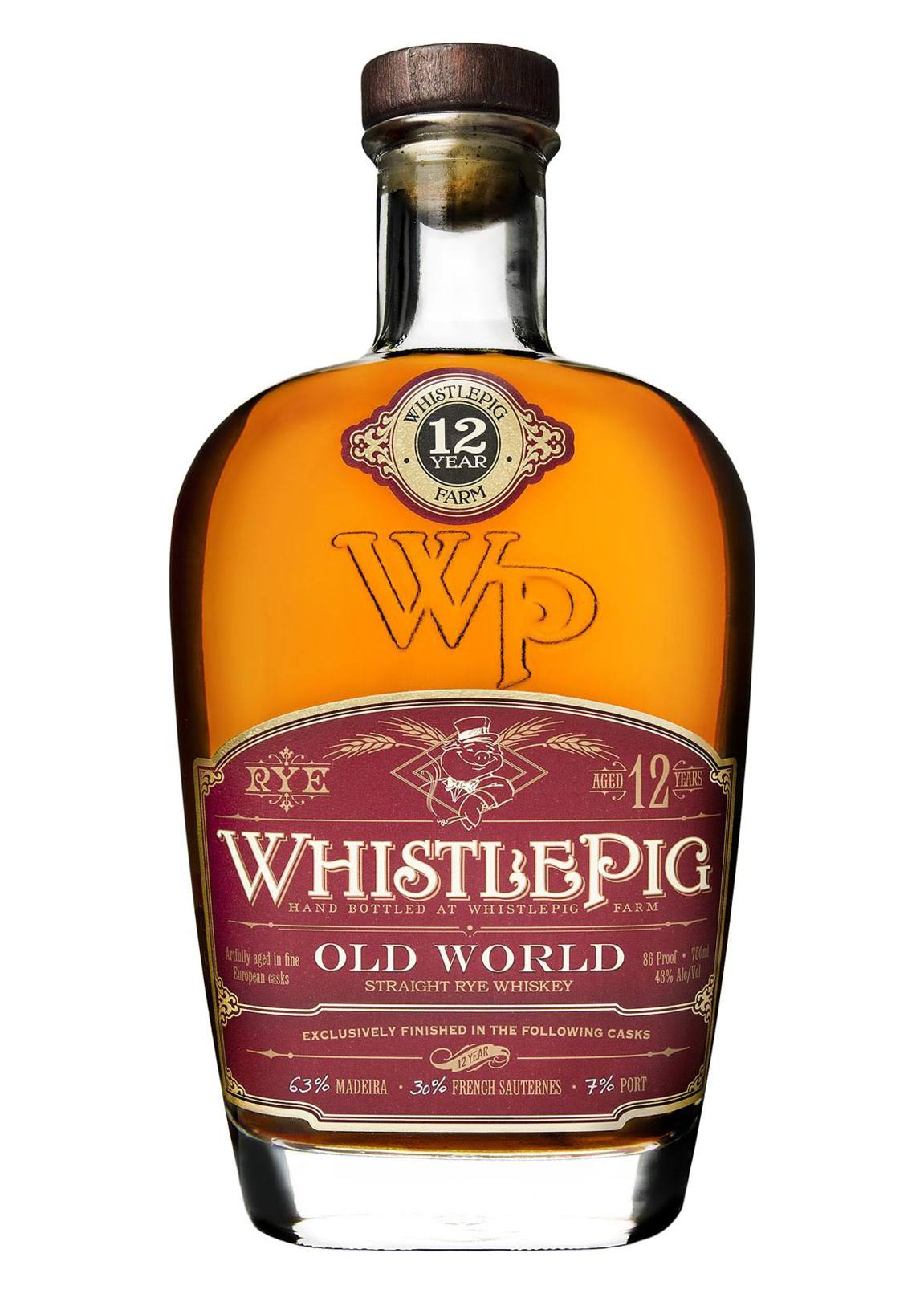 Whistlepig Farm - 12 Year Old World Rye