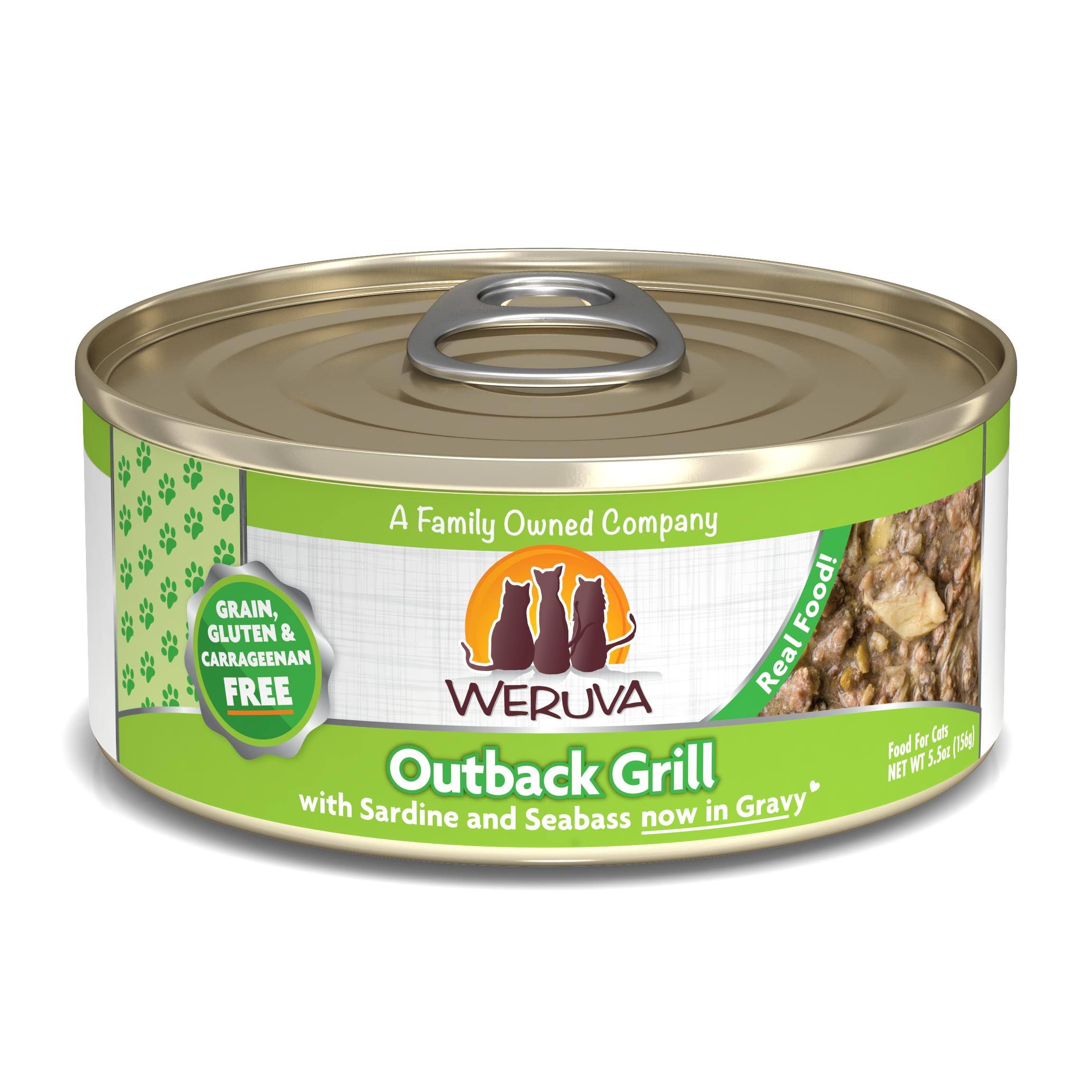 Weruva Canned Cat Food - Outback Grill 5.5 oz