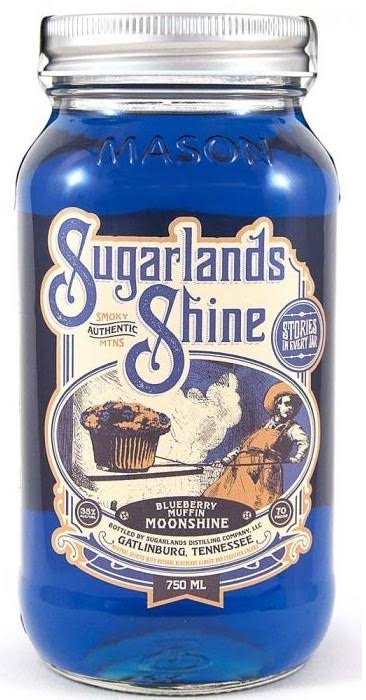 Sugarlands Shine Blueberry Muffin Moonshine Jar - 750ml