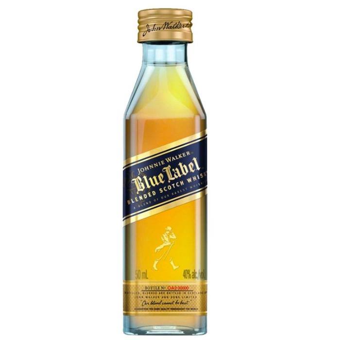 Johnnie Walker Whisky, Scotch, Blended, Blue Label - 50 ml