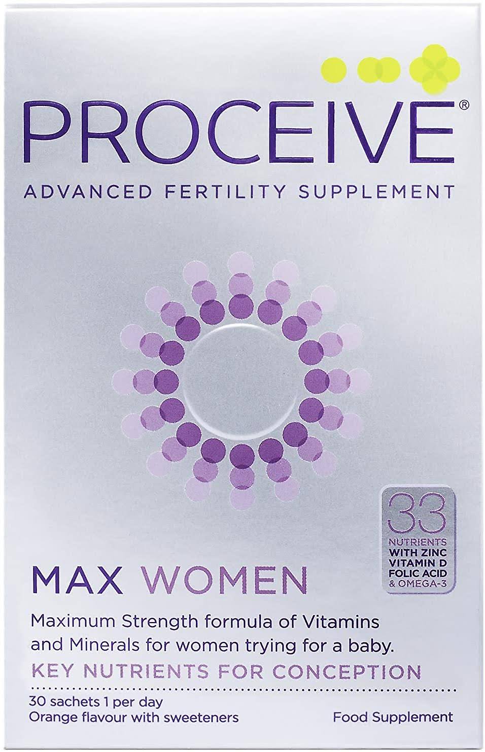 PROCEIVE Advanced Fertility Supplement Max Women - 30 Sachets
