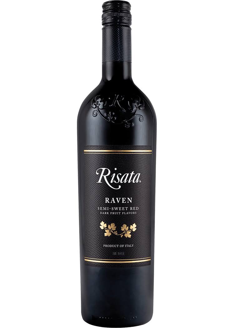 Risata Semi-Sweet Red, Raven - 750 ml