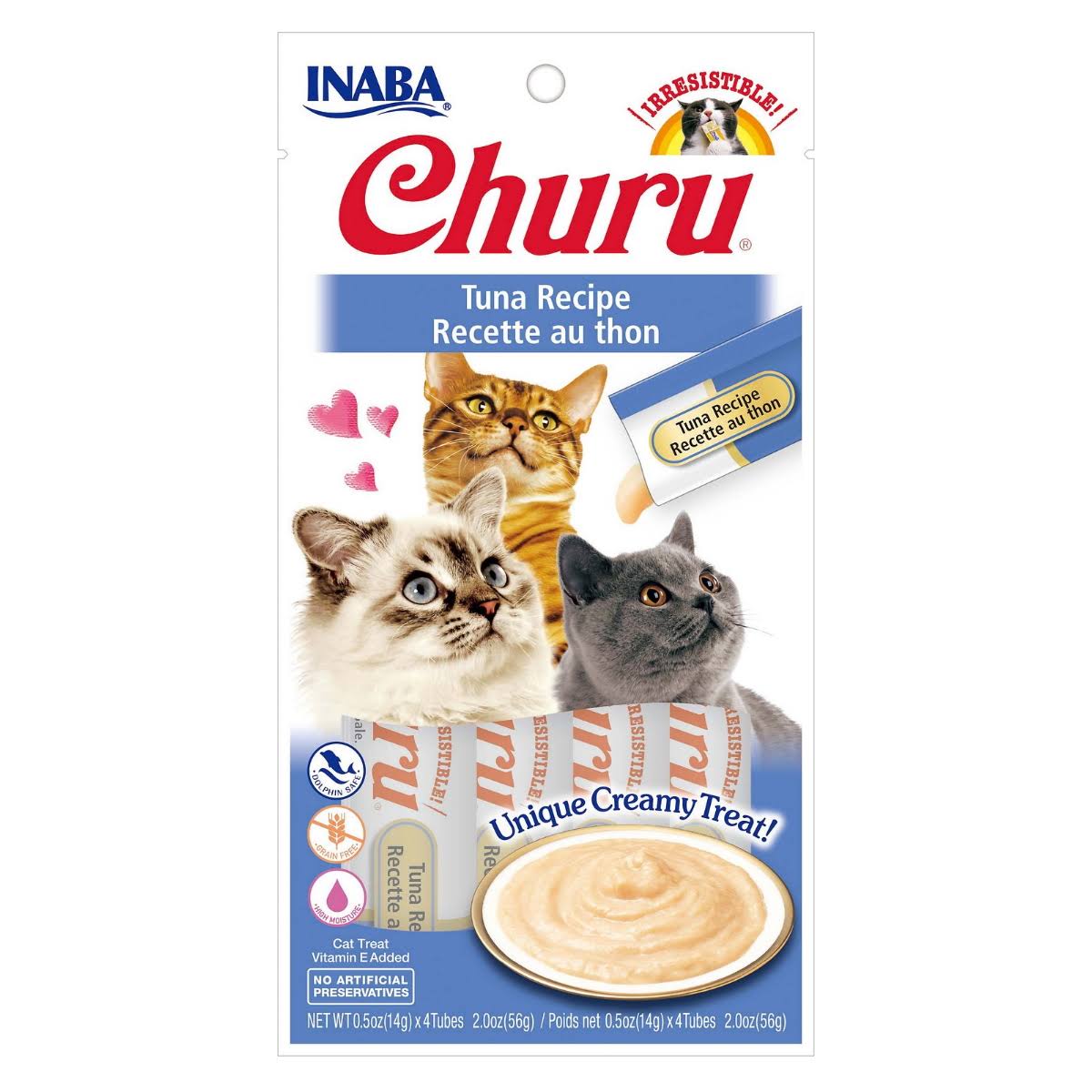 Inaba Churu Puree Tuna Cat Treats