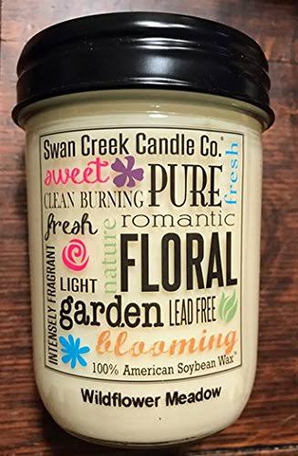 Swan Creek Candle Co Pantry Jar Wildflower Meadow 12 oz