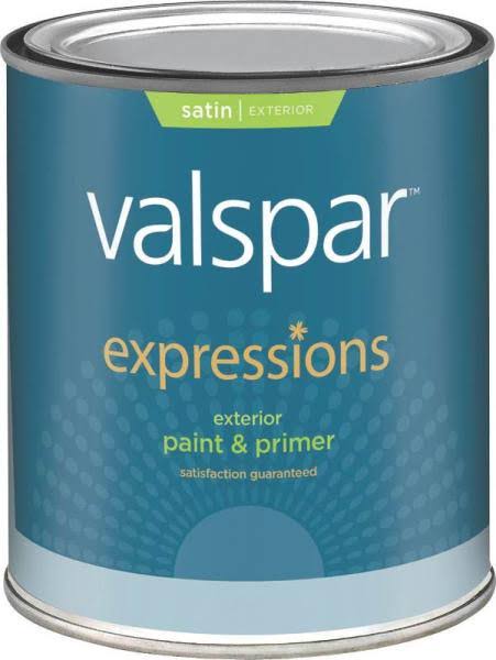 Valspar Expressions Exterior Latex Paint - Satin Tint Base, 1qt